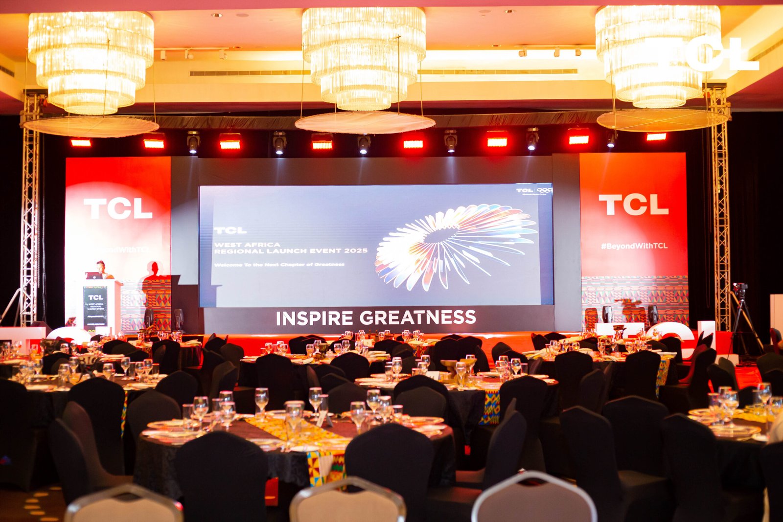 Guests at the TCL West African launch event by Twitchouse
